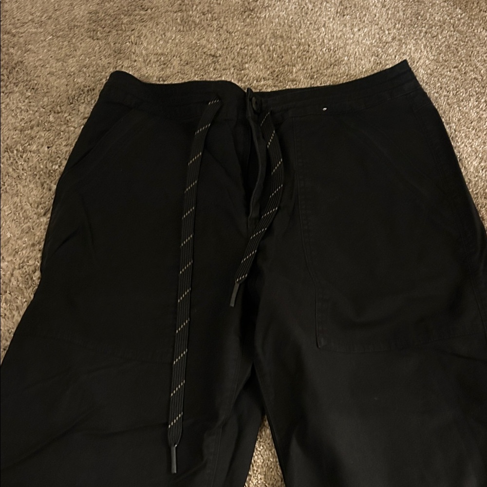 Roark Black Women's Trousers with Drawstring
